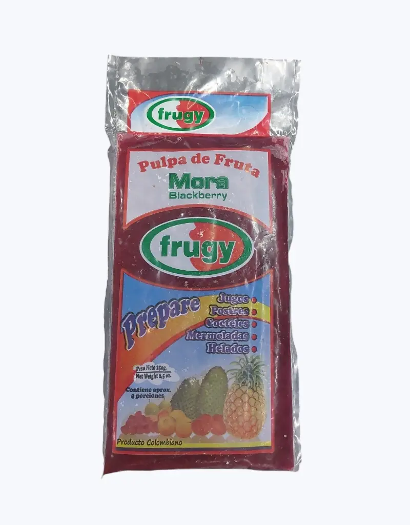 Pulpa de mora Frugy 250g