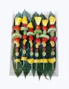 Palillo brocheta x 10 trozos